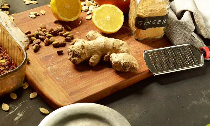 ginger with gingerol